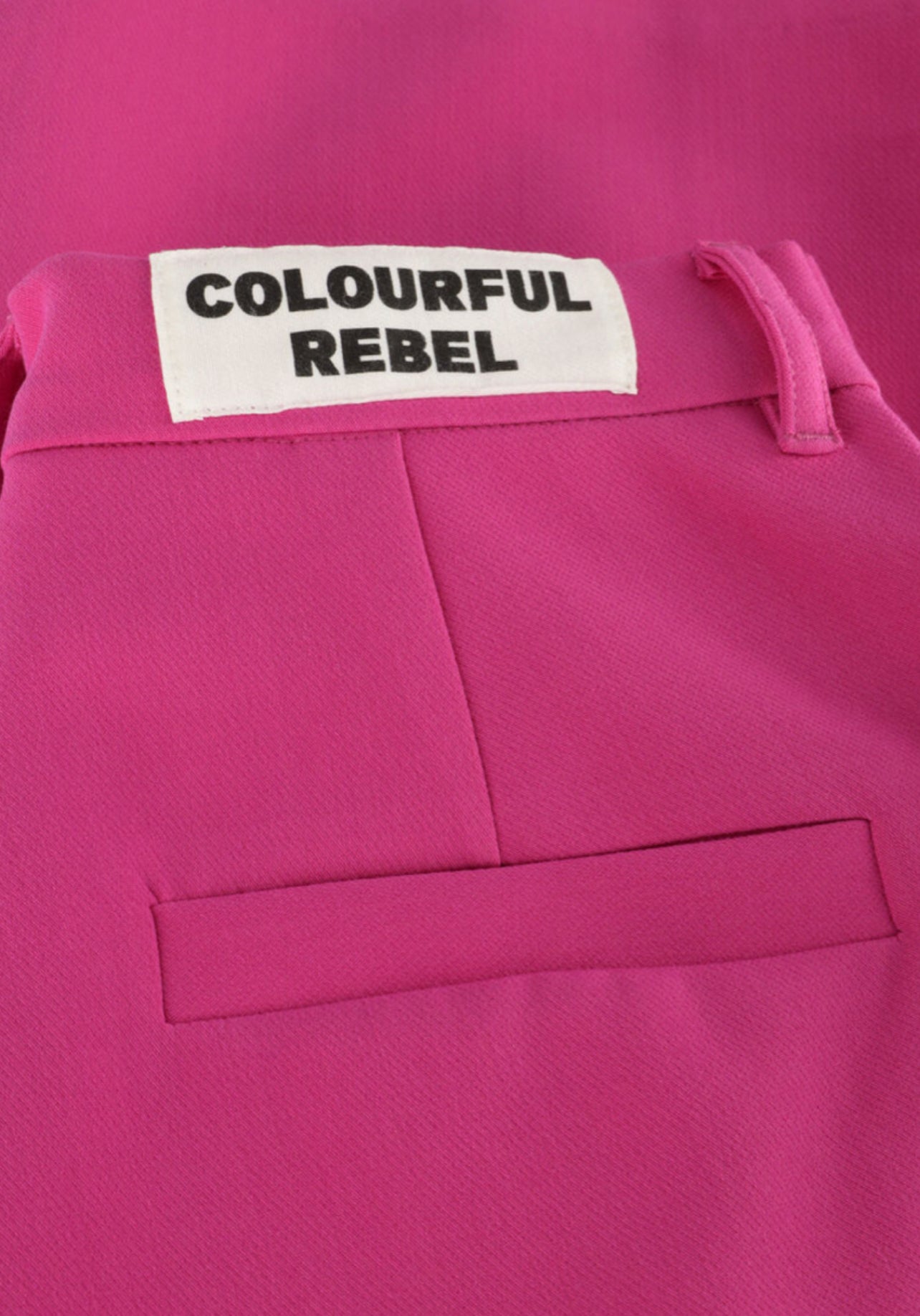 Colourful Rebel Straight Pants Rus