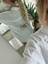 Laden Sie das Bild in den Galerie-Viewer, Smile Musselinbluse Auge
