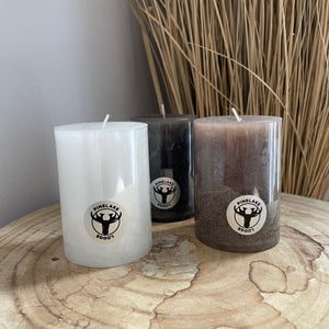 Stumpenkerze Rustic