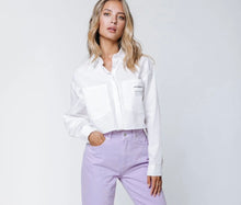 Laden Sie das Bild in den Galerie-Viewer, Colourful Rebel Aliya Cropped Blouse
