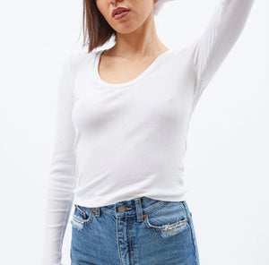 DrDenim Dion Top White